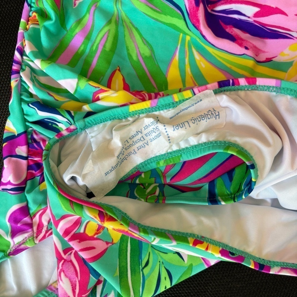 Stella Parker NWT Multi Color Floral One Piece Swimsuit - Picture 10 of 10